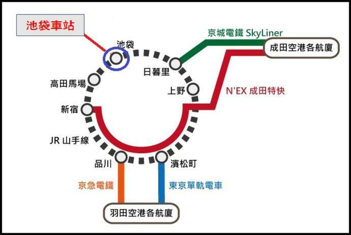 Ikebukuro Colorbee Hostela Τόκιο Εξωτερικό φωτογραφία